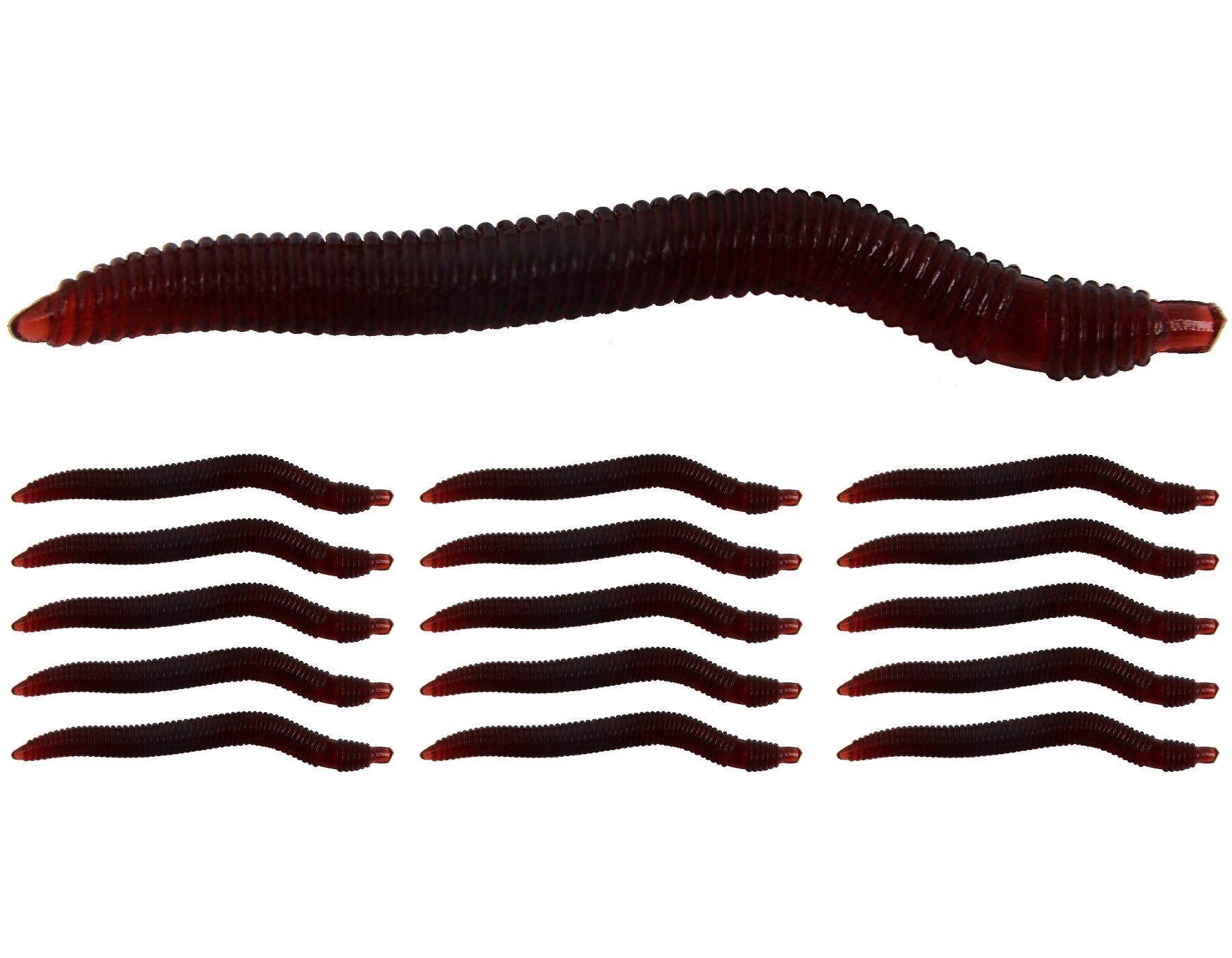 Mutant 3510 Ozmo Solucan 4cm Silikon Suni Yem 30'lu Paket