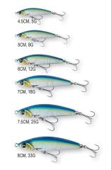 Savage gear Gravity Pencil 5 cm 8 gr Sahte Balık Ghost Sardine