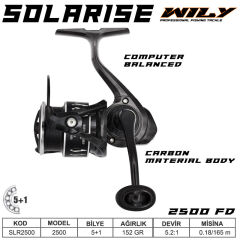 Wily Solarise 2500 Olta Makinası