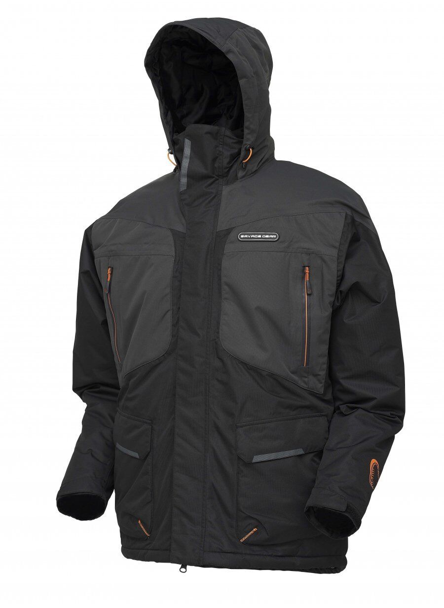 Savage Gear Heatlite Thermo Jacket Black Ink/Grey XL