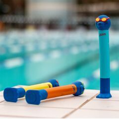 Zoggs Zoggy Dive Stick 3 Parça Yüzme Yardımcısı Standart - Turuncu