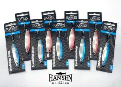 Hansen Pilgrim 7.8cm 22g Kaşık Silver/Red