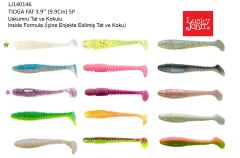 Lucky John Tioga Fat 3.9'' (9.91 cm) 5P Silikon Yem