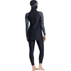 Zoggs Stellar 3 Piece Modesty Suit Kadın Mayosu Siyah - 42