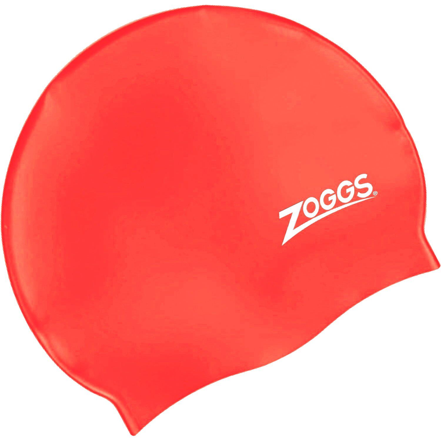 Zoggs Silicone Plain Unisex Bone Standart - Kırmızı
