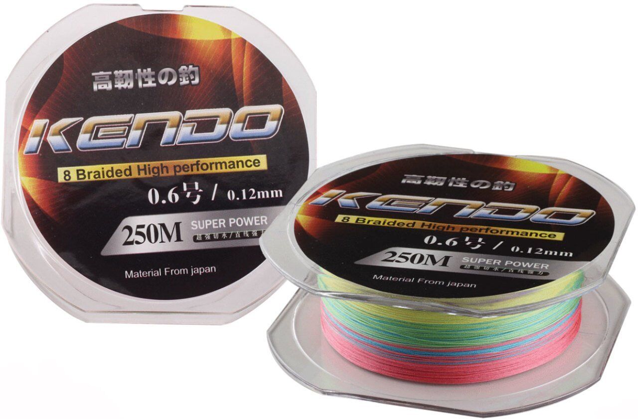 Kendo Dynema 8 Örgü  250Mt (Multıcolour) 0,20mm