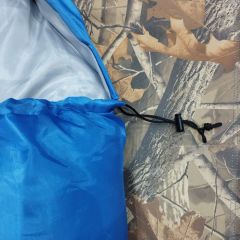 DFT Düz Başlık(190+30cm)x75 Mavi -5/-10°UykuTulumu