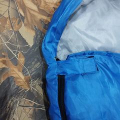DFT Düz Başlık(190+30cm)x75 Mavi -5/-10°UykuTulumu