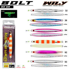 Wily Bolt Jig 80 gr