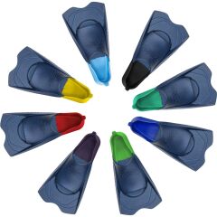 Zoggs Eco Short Blade Fins Unisex Palet Mavi - 43/44