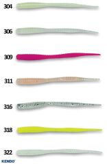 Kendo Mebaru&Ajı Worm 2.0 inch 12 Adet Sahte Balık 311
