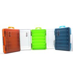 Captain 7221 Sahte Balık Kutusu 10 Gözlü 14x10x3.5cm