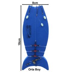 Abari Çok Amaçlı 3 İğneli Yemli Takım (Fudo iğne)