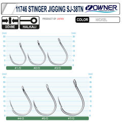 Cultiva 11746 Stinger Jigging SJ-38TN