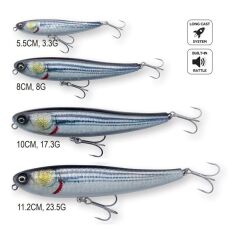 Savage Gear Bullet Mullet 8 cm 8gr Sahte Balık LS White Candy