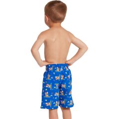 Zoggs Boys Hippo Print Watershorts Çocuk Şortu Karışık - 4AGE