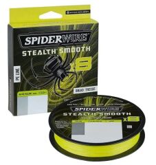 SpiderWire Stealth Smooth x8 Pe Braid 300m Hi-Vis Yellow Örgü İp 0.11mm