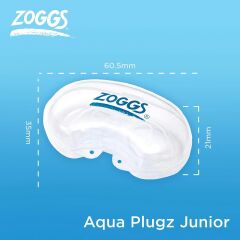 Zoggs Aqua Plugz Jr Ear Plugs Çocuk Kulak Tıkacı Turuncu - Standart