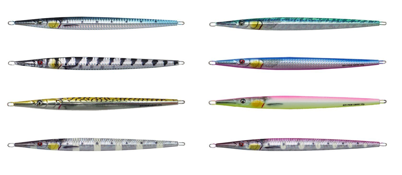 Savage Gear 3D Needle Jig 9cm 20gr Sahte Balık Glow Zebra PHP