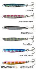 Savage gear 3D Slim Minnow 5 gr 4,6 cm Jig Sahte Balık Blue Pink Zebra