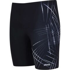 Zoggs Etch Mid Jammer Men Erkek Mayosu Siyah - 32