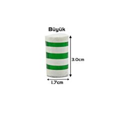 Abari Renkli Fosforlu Çinekop Takımı Orta Boy Silindir