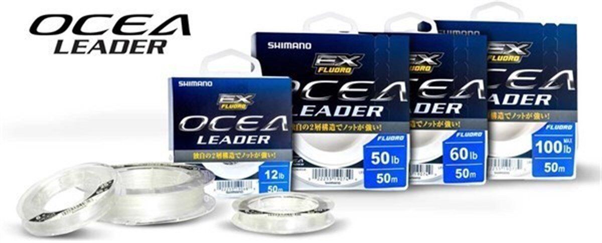 Ocea EX Fluoro Leader 50m 0.293mm 12lb Clear