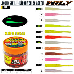 Wily Luquid Sıvılı Silikon  40 mm 20 Adetli