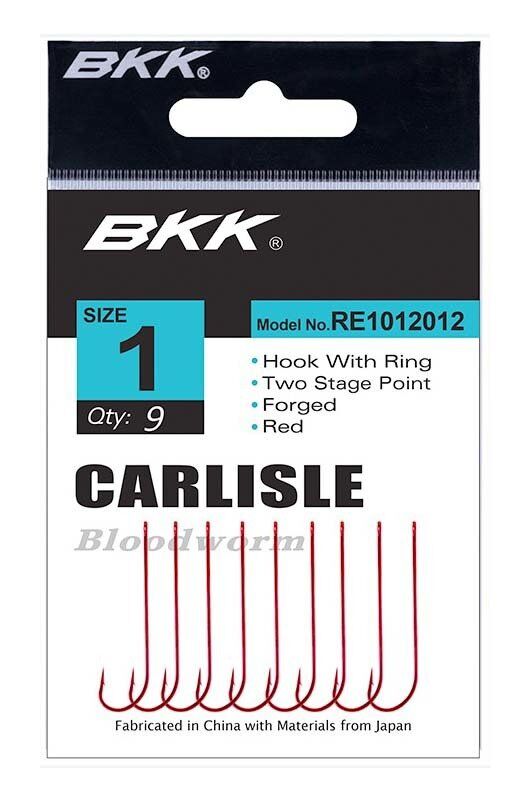 BKK Red Carlisle Bloodworm-R Olta İğnesi 25 Adet 8