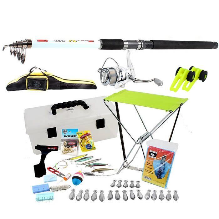 Michigan Seat Kıyı Olta Takımı Seti 91 Parça