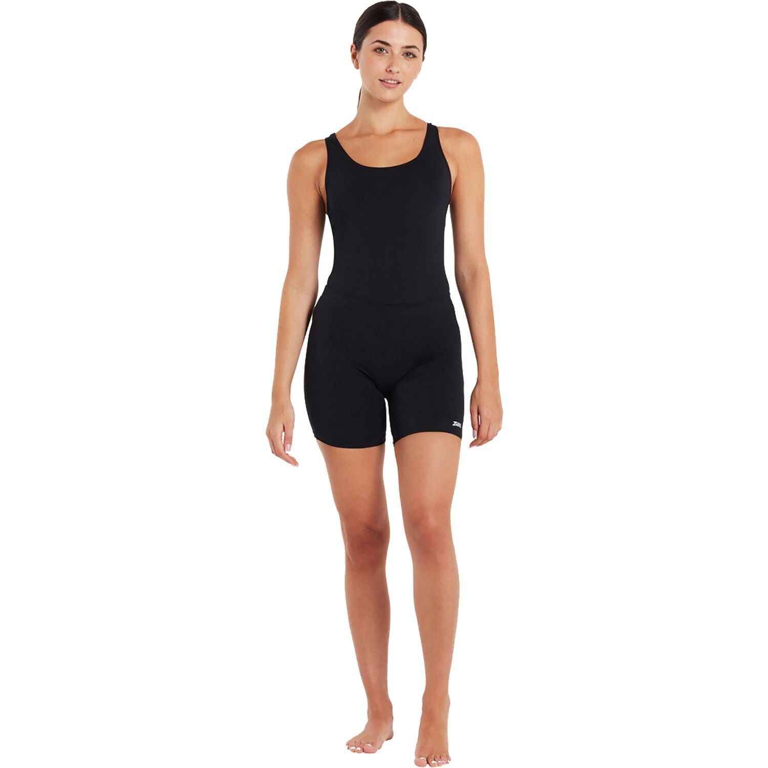 Zoggs Mackenzie Mid-Tight Short Kadın Mayosu Siyah - 14