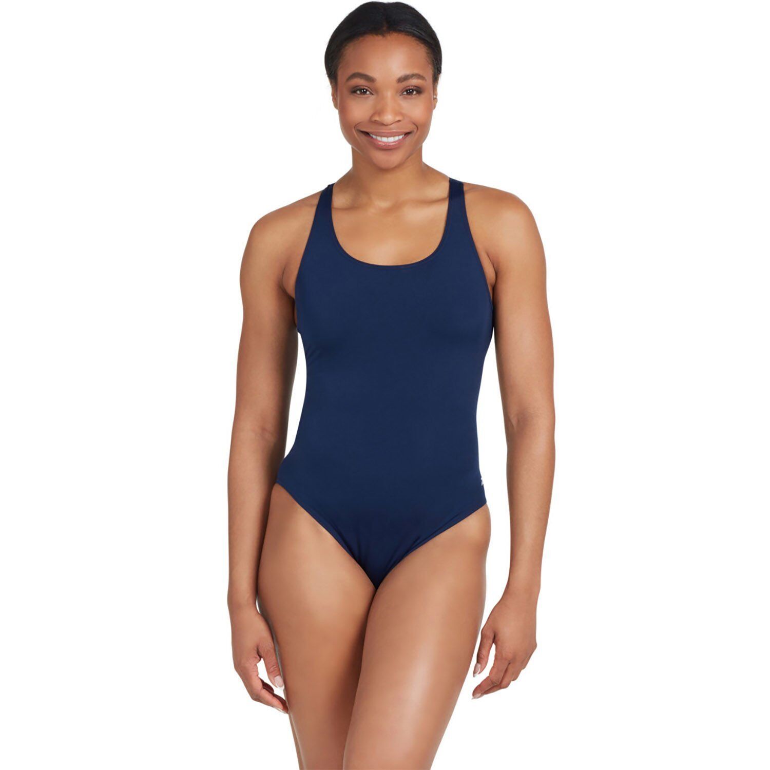 Zoggs Cottesloe Powerback Kadın Mayosu Lacivert - 38