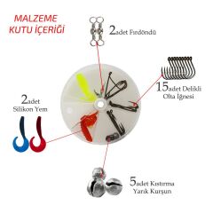 Michigan 50 Parça Başlangıç Makine Kamış Olta Seti