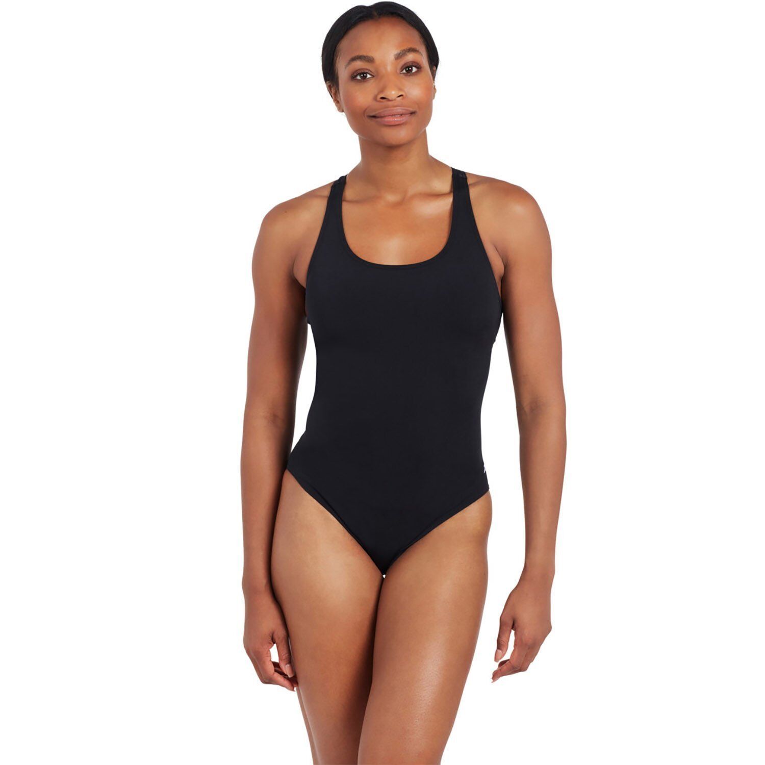 Zoggs Cottesloe Powerback Kadın Mayosu Siyah - 34