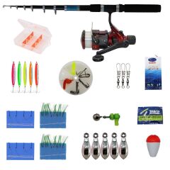 Michigan 50 Parça Başlangıç Makine Kamış Olta Seti