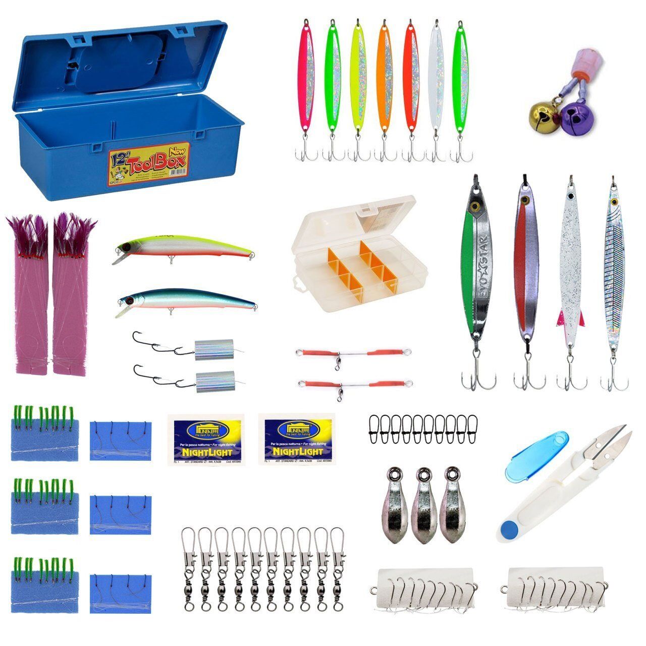 Michigan Tatlı - Tuzlu Su Avı Çantalı Malzeme Seti