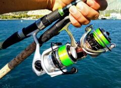 Okuma X-PE Dynema 8 Kat 250 mt Green Örgü İp 0,30 mm
