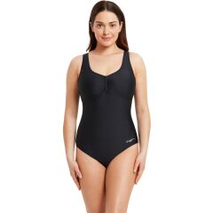 Zoggs Marley Scoopback Kadın Mayosu Siyah - 38