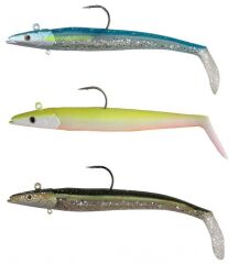 Savage gear Sandeel 20cm 150g 2+1 Adet Sahte Balık Lemon Back