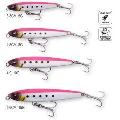 Savage Gear Jig Pencil Micro Z 3.8 cm 5G S Holo White Glow