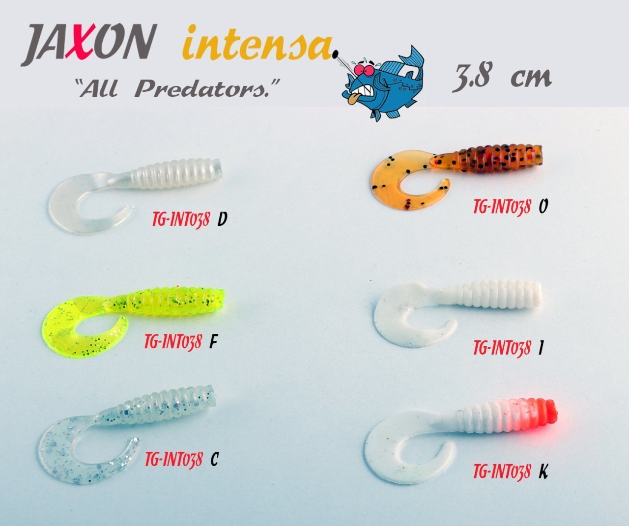Jaxon Gummy İntensa Silikon 3,8 Cm K