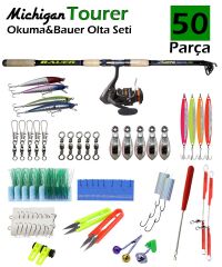 Michigan Tourer Okuma&Bauer 50 Parça Olta Seti