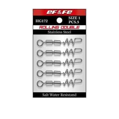 Effe Fırdöndü Rolling Swivel Double