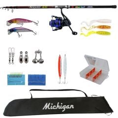 Michigan Buffalo Surf Kamış&Makine Olta Seti