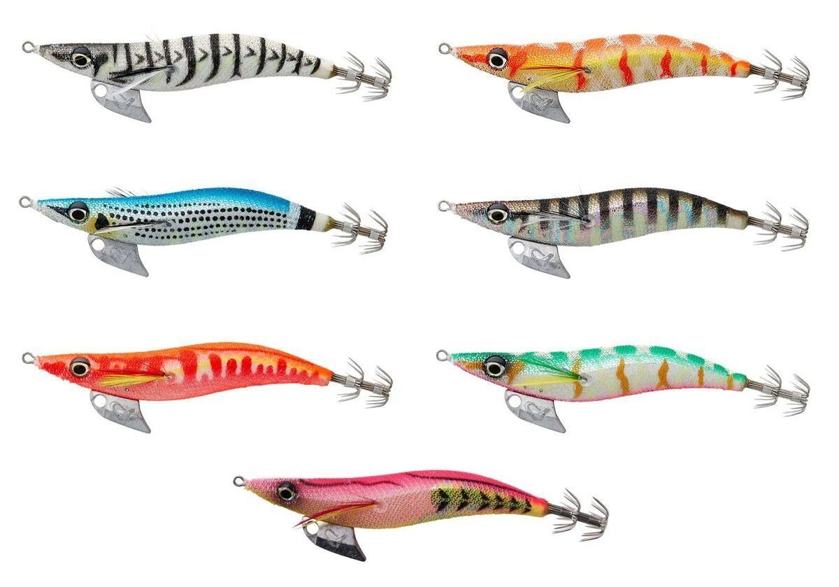 Savage Gear Squid Dealer #3.5N 18.8GR 11CM 3''/M Sahte Balık Fire Shrimp