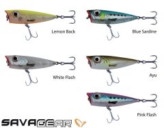 Savage gear 3D Minnow Pop Walker 43 3g Sahte Balık 04-Lemon Back