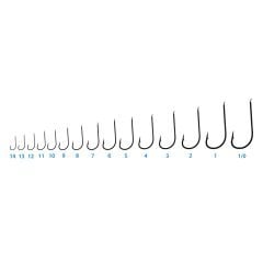 Marlin 1522 Siyah Olta İğnesi NO:12 (100Pcs)