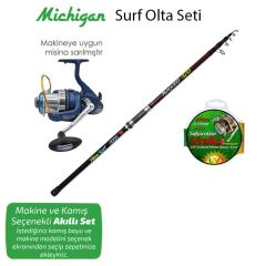 Michigan Aqua 40 Parça Surf Olta Seti