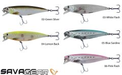 Savage gear 3D Twitch Minnow 8cm 10g Sahte Balık 04-Lemon Back