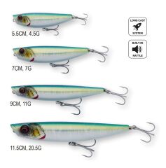 Savage Gear Pop Walker 2.0 5.5 cm 4.5 gr F Sardine